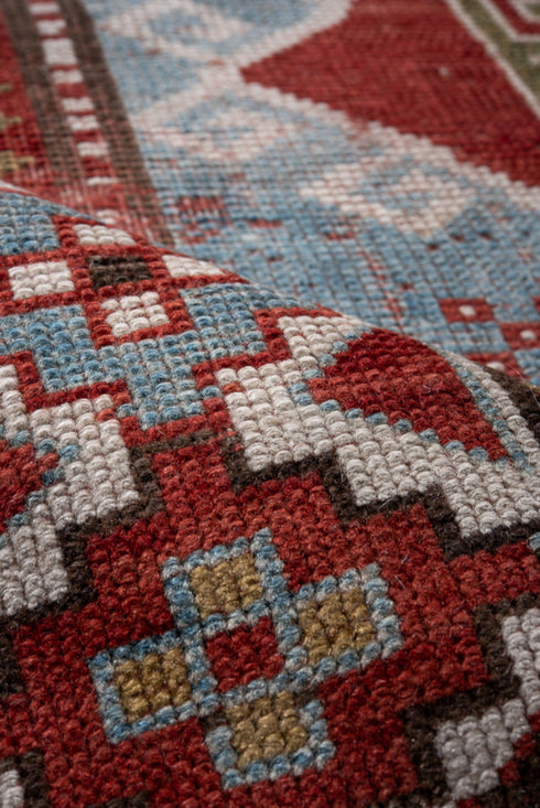 Antique Kazak Area Rug (4' x 6')